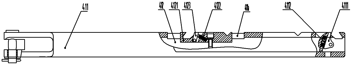 Sleeve type indication rod for electric hydraulic switch machine