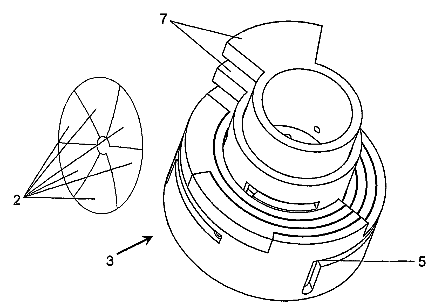 Collapsible parabolic reflector