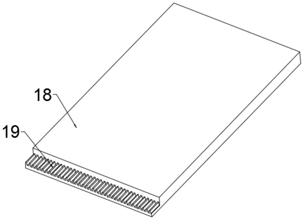 Antirust treatment device for elevator part machining