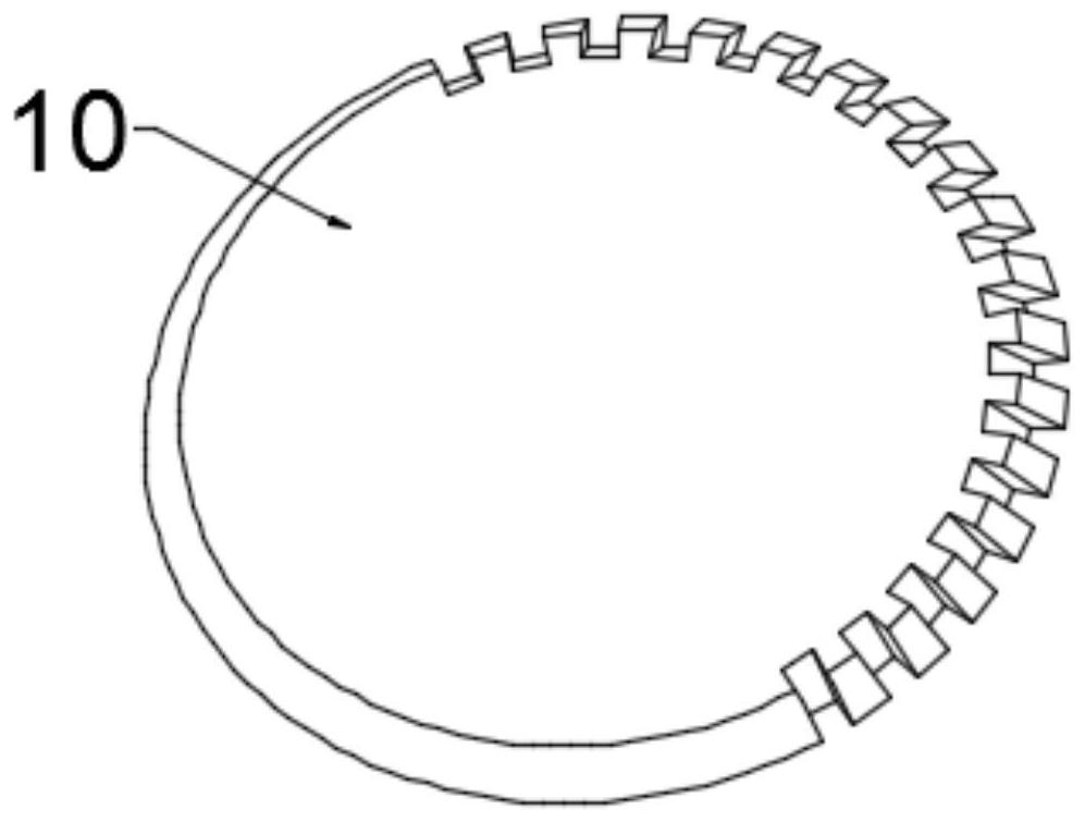 Antirust treatment device for elevator part machining