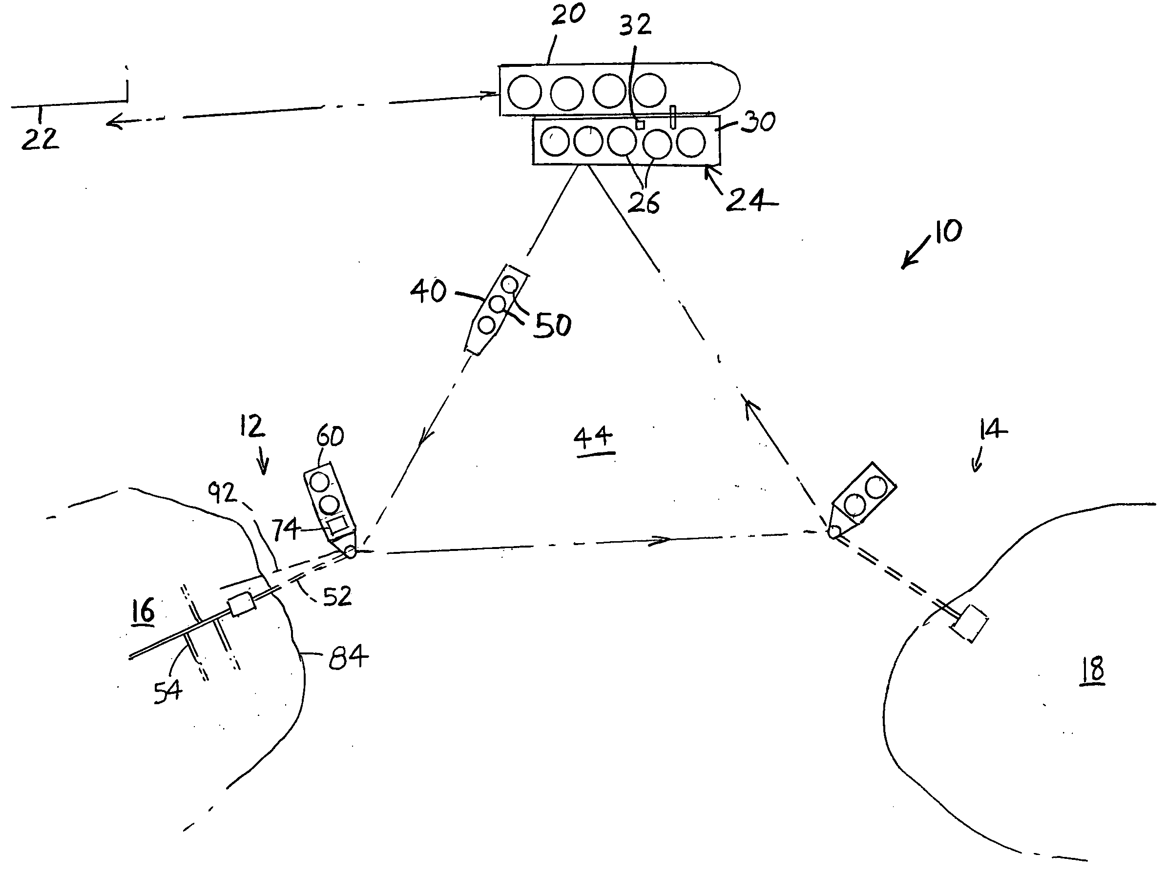 Gas distribution system