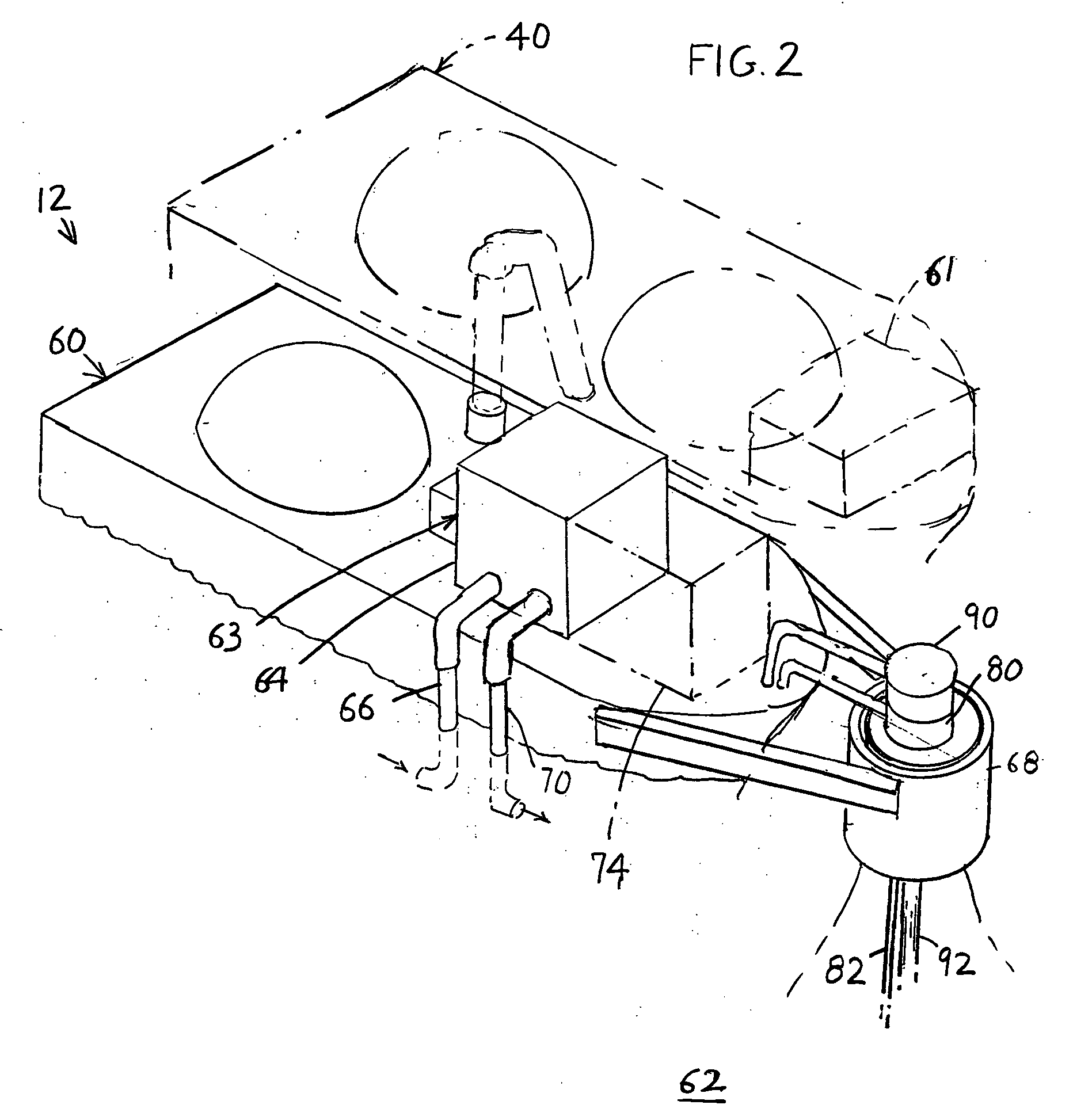 Gas distribution system