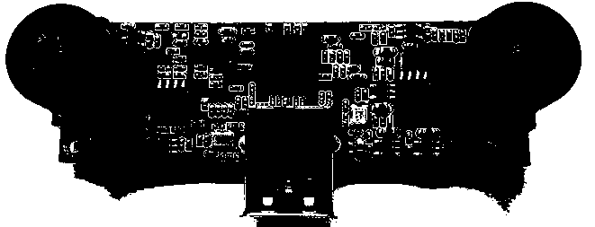 Unmanned plane formation flight method and system based on binocular visual sense