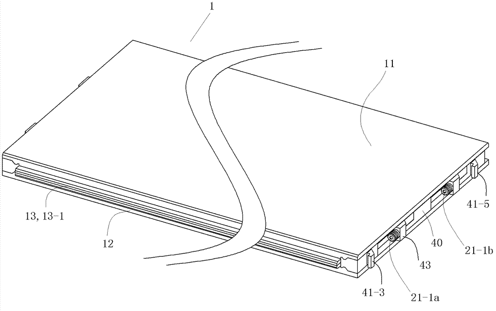 Self-heating floor and electrothermal component thereof