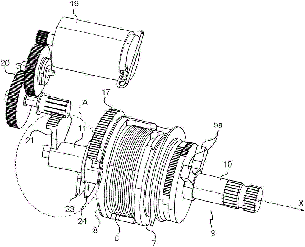 A flight control device for an aircraft