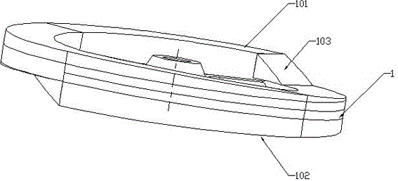 Runner rotating in radial direction due to end face stress and pressure power machine of runner