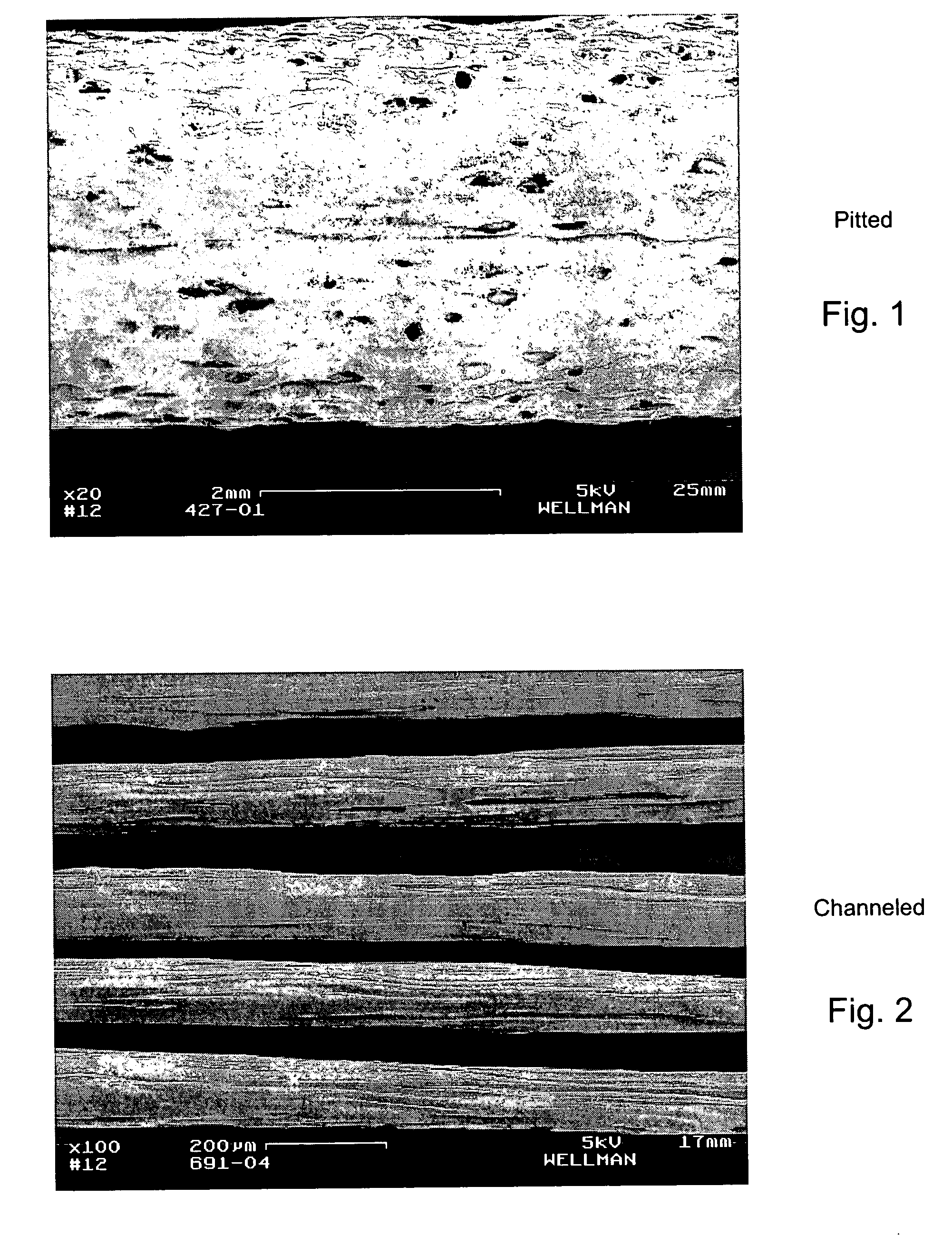 Low density light weight filament and fiber