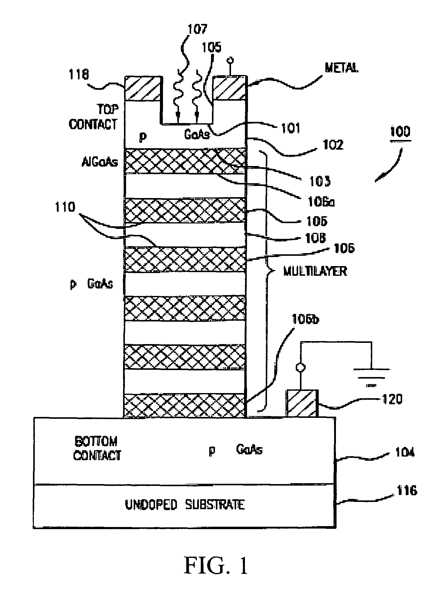 Dual band photodetector