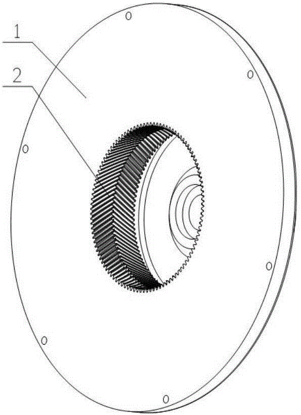 Coaxial contrarotating speed reducer