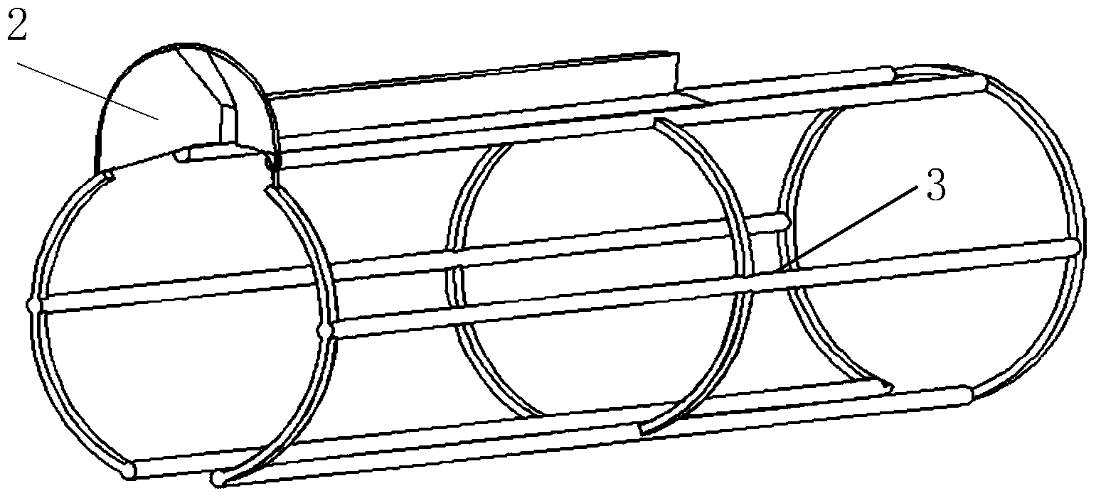 Autonomous carrying and releasing device for submersible vehicle