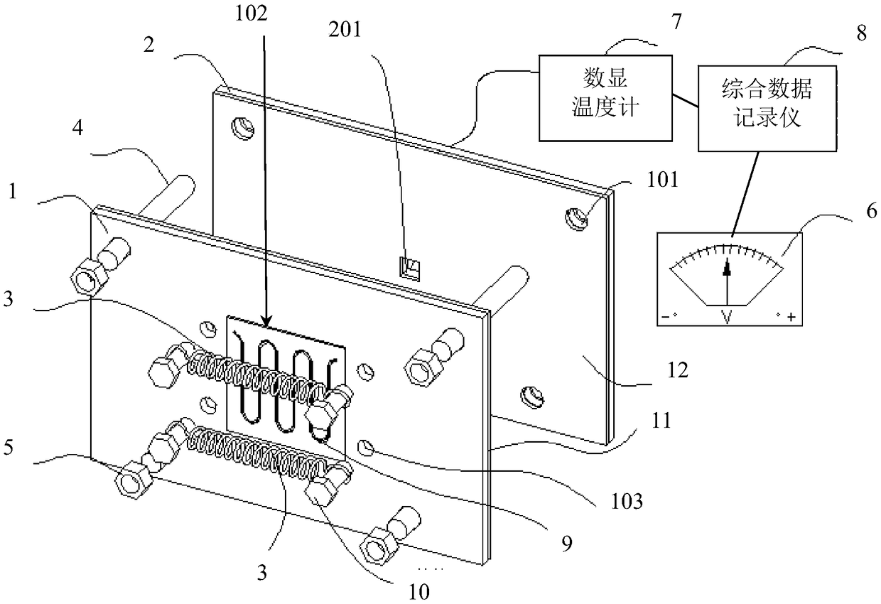 Device of testing thermal runaway of lithium ion power battery