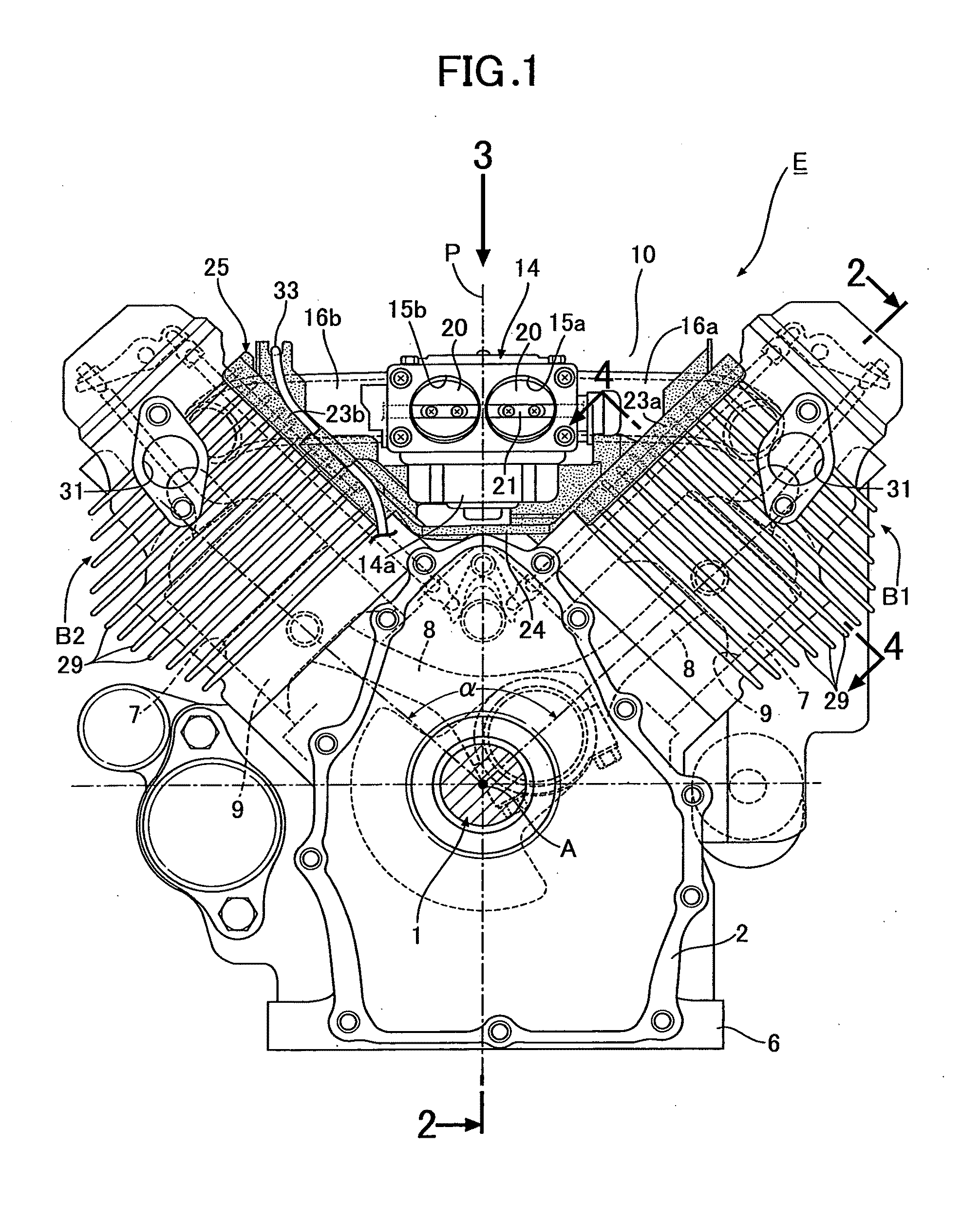 V-type engine