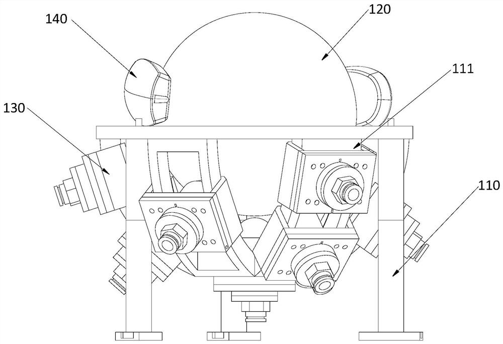 Immersive virtual reality device and system and control method