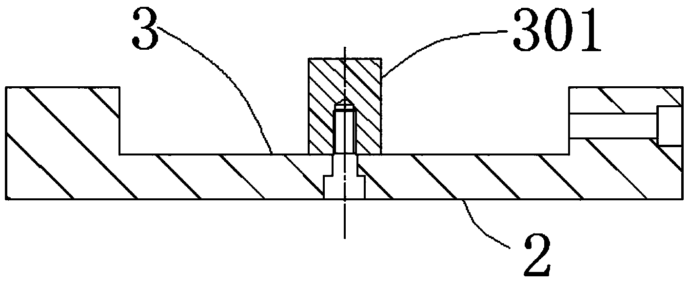 End face grinding device of chain wheel