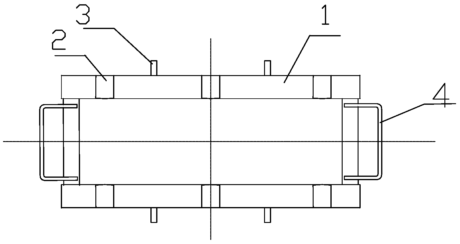 Radiographic inspection method with medium high-temperature pipeline