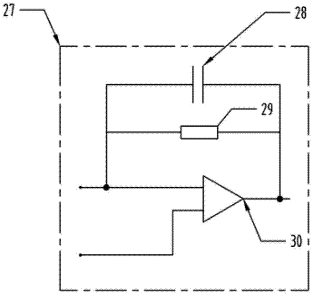 A hydraulic pipeline fluid pulsation damping device based on piezoelectric shunt damping technology