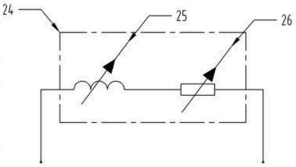 A hydraulic pipeline fluid pulsation damping device based on piezoelectric shunt damping technology