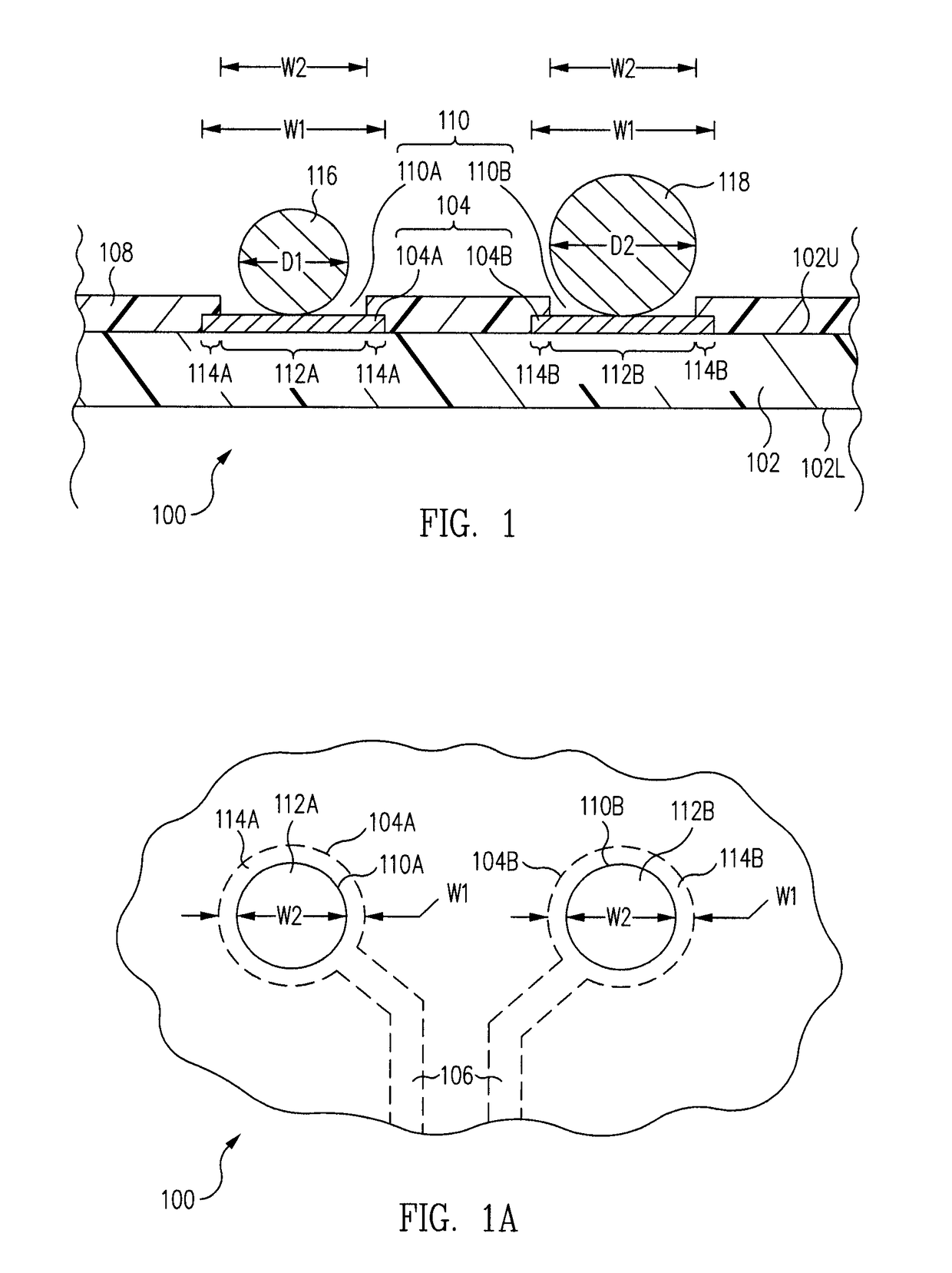 Stackable variable height via package and method