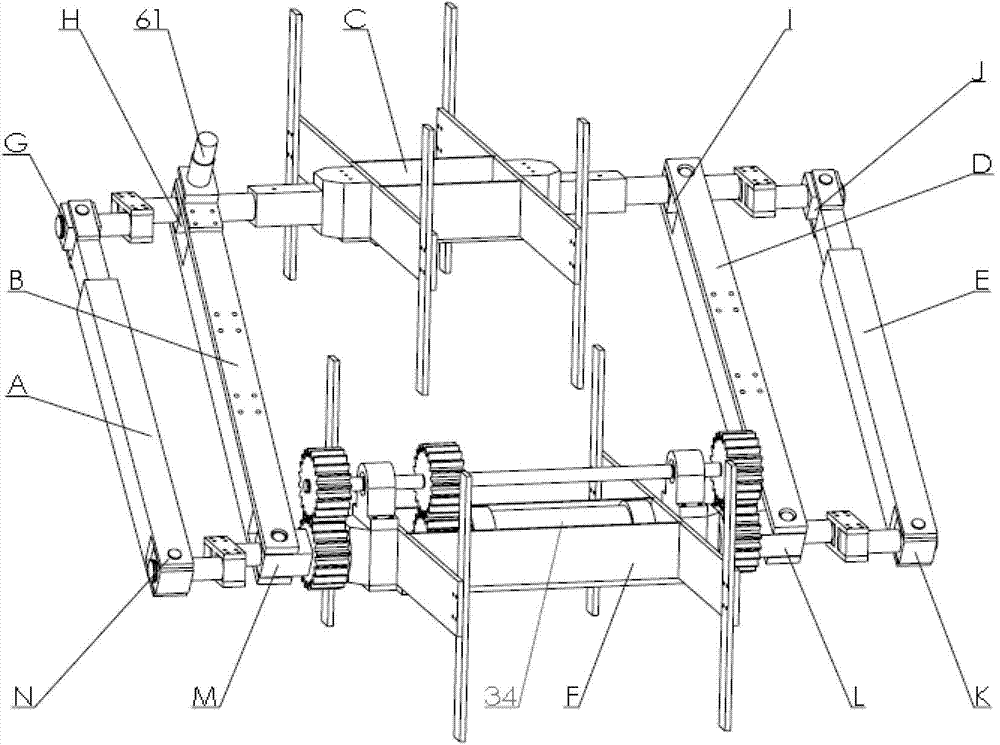 biped walking mechanism