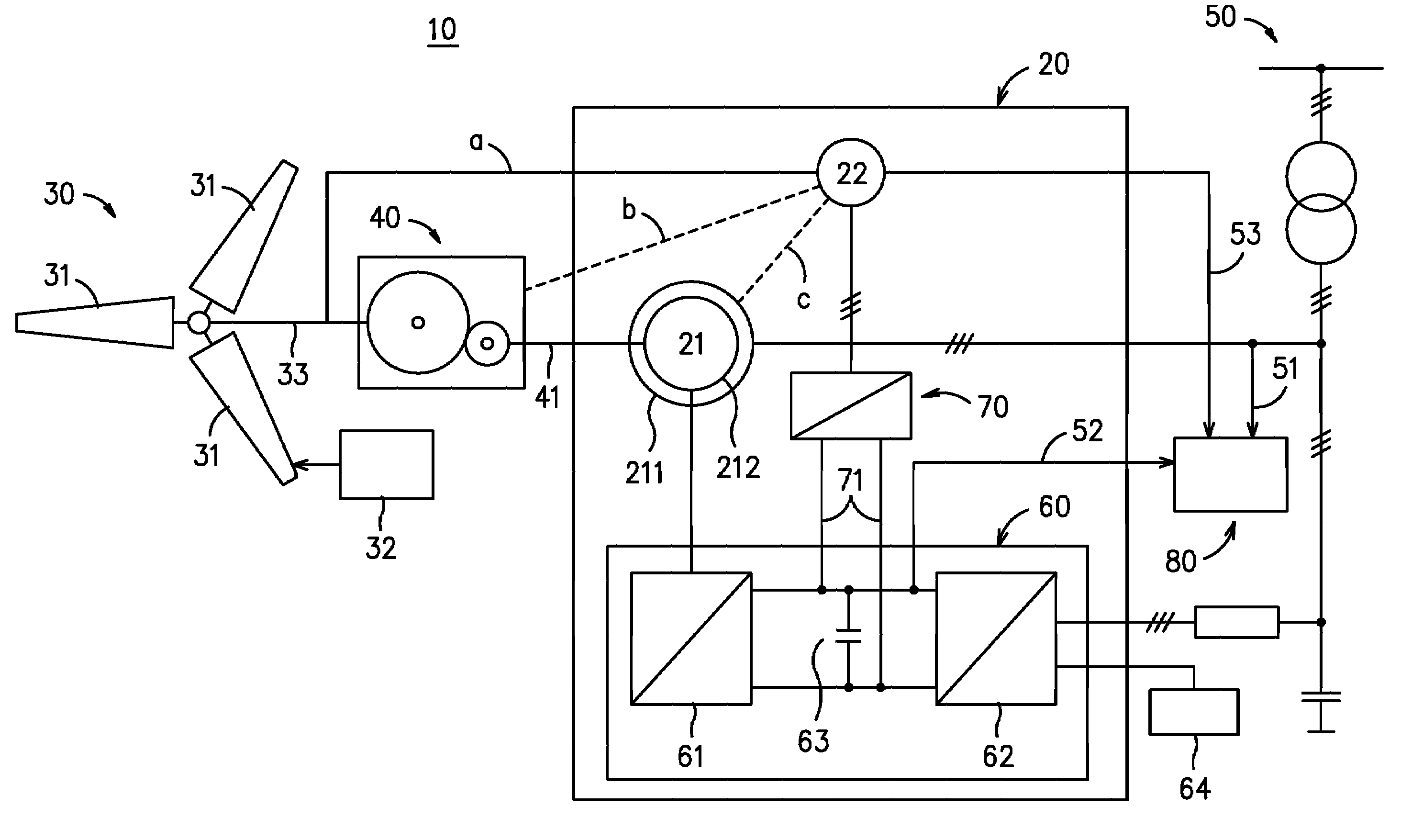 Hybrid power-generating device