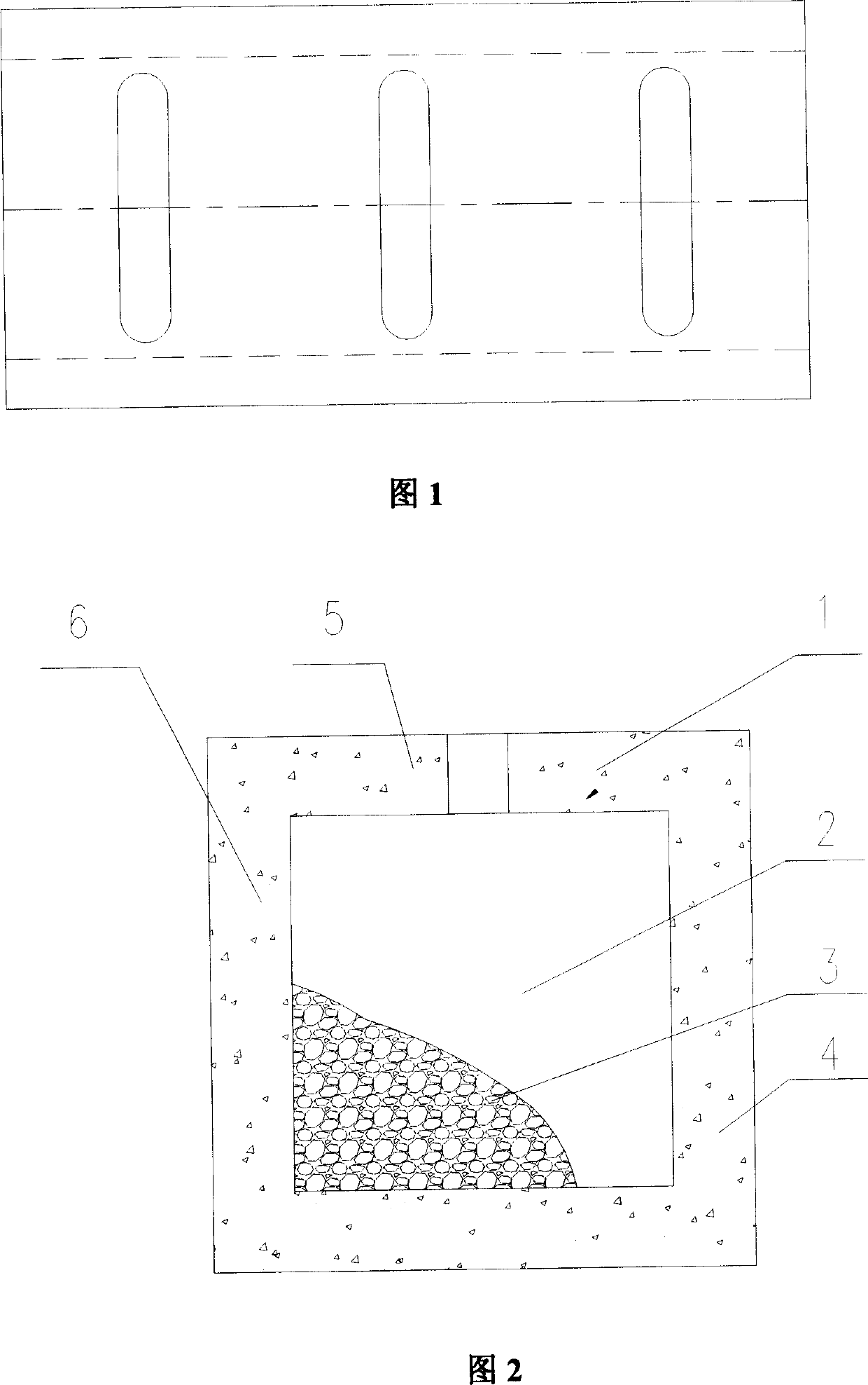 Method of purifying city surface source pollution and river lake water by new type shore protection function member