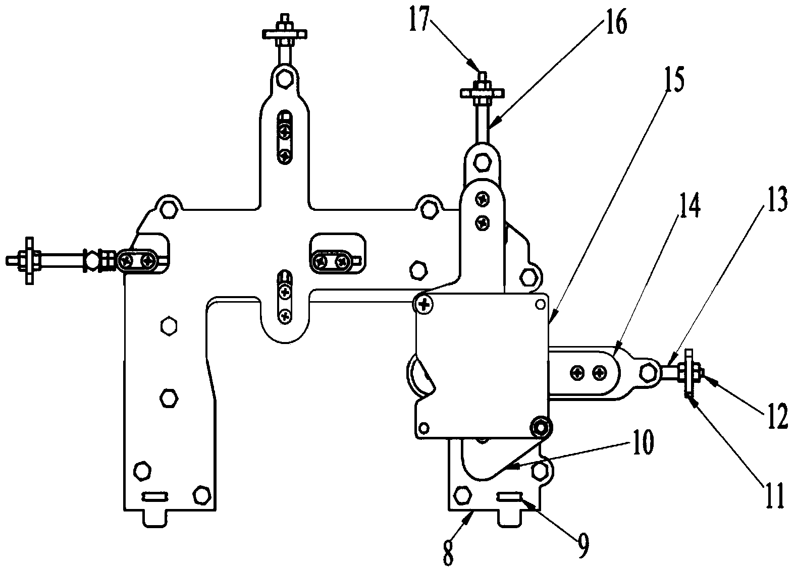 Harmonic drive gear mesh and flexible gear deformation dynamic characteristic testing system