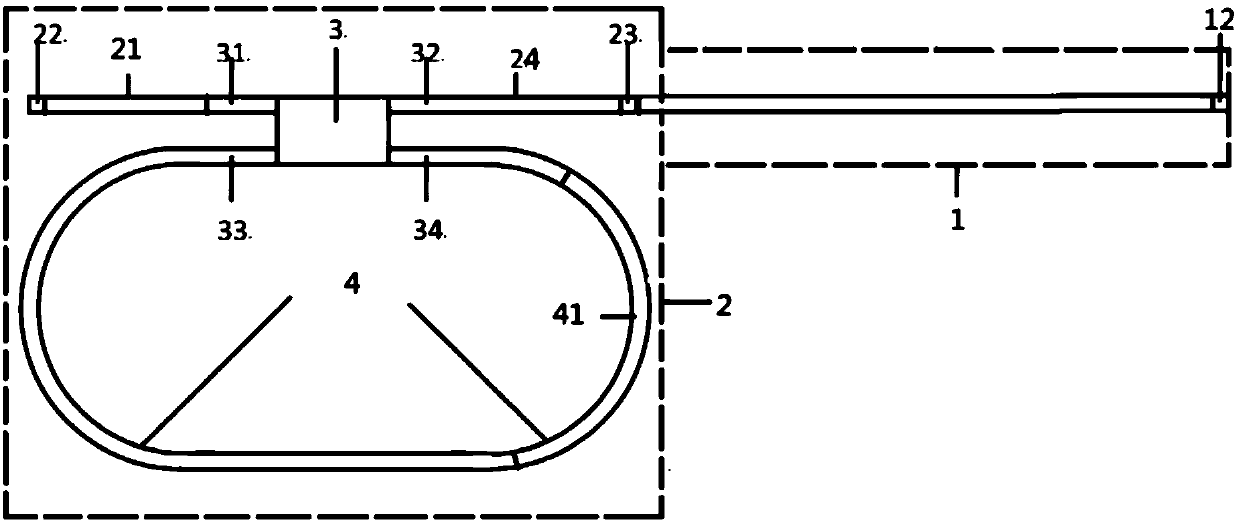 Silicon-based integrated tunable laser structure and control method thereof