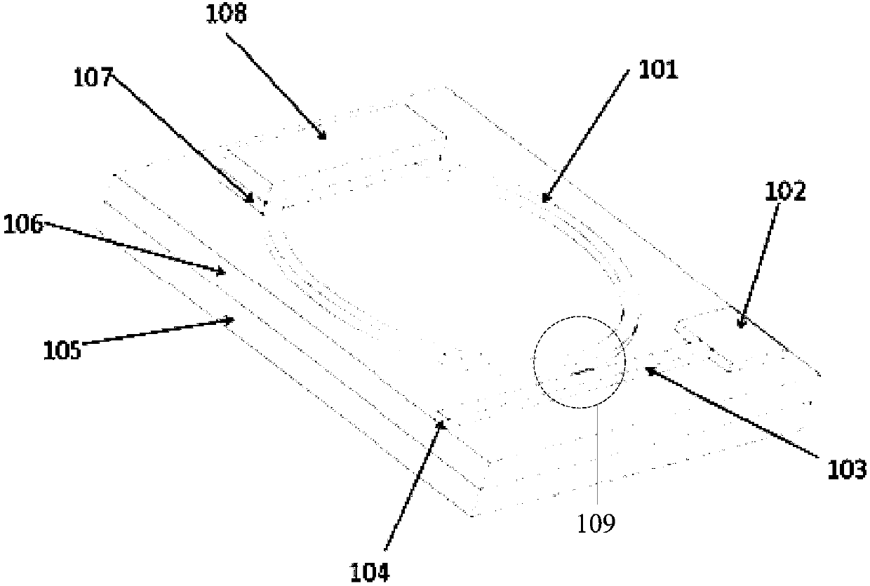 Silicon-based integrated tunable laser structure and control method thereof