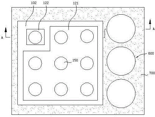 Package structure for silicon-based module and package method for silicon-based module