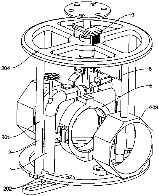 Anti-seismic support for civil engineering and assembly method thereof