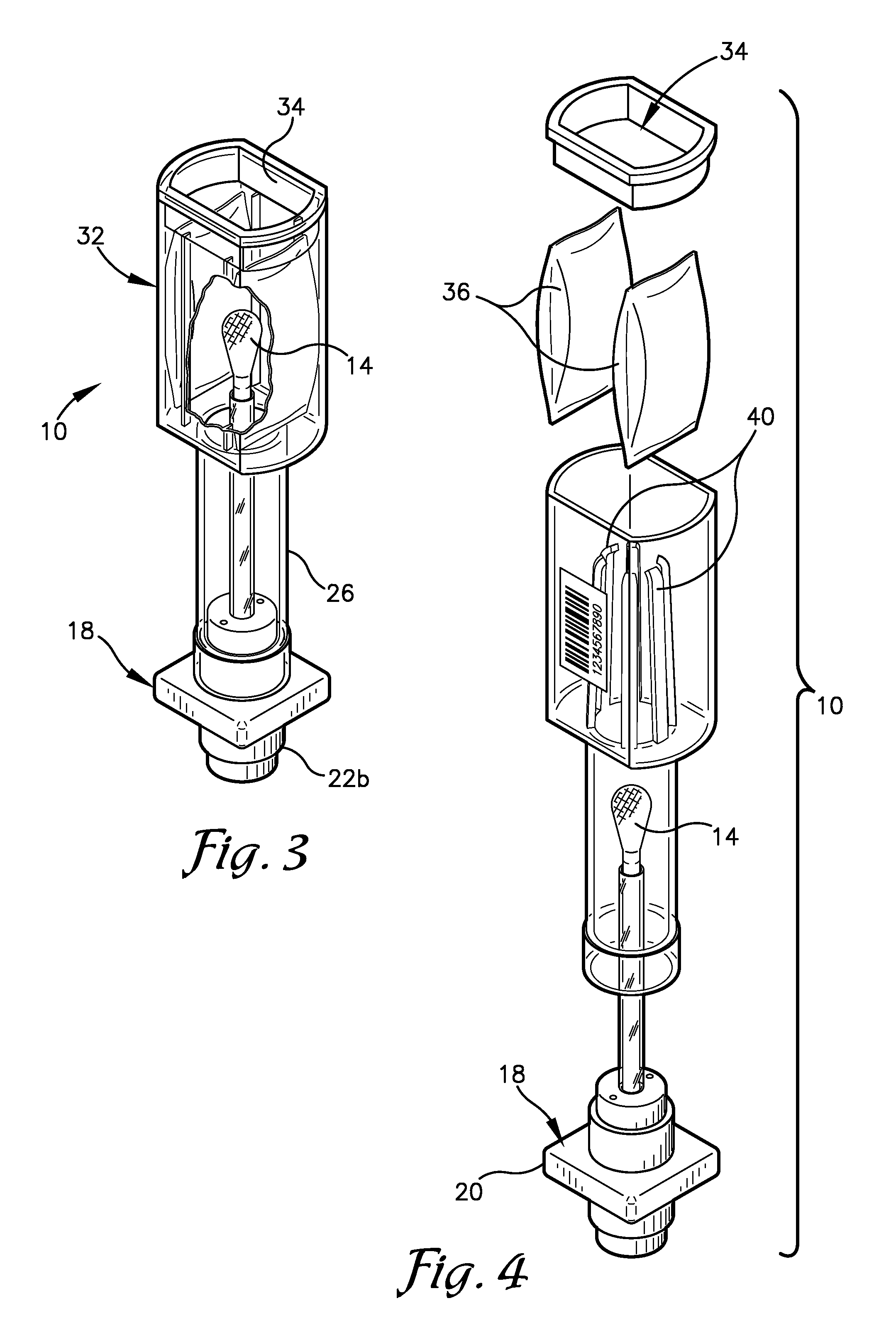 Evidence collector with integral quantified reagents and method of modulating specimen drying time