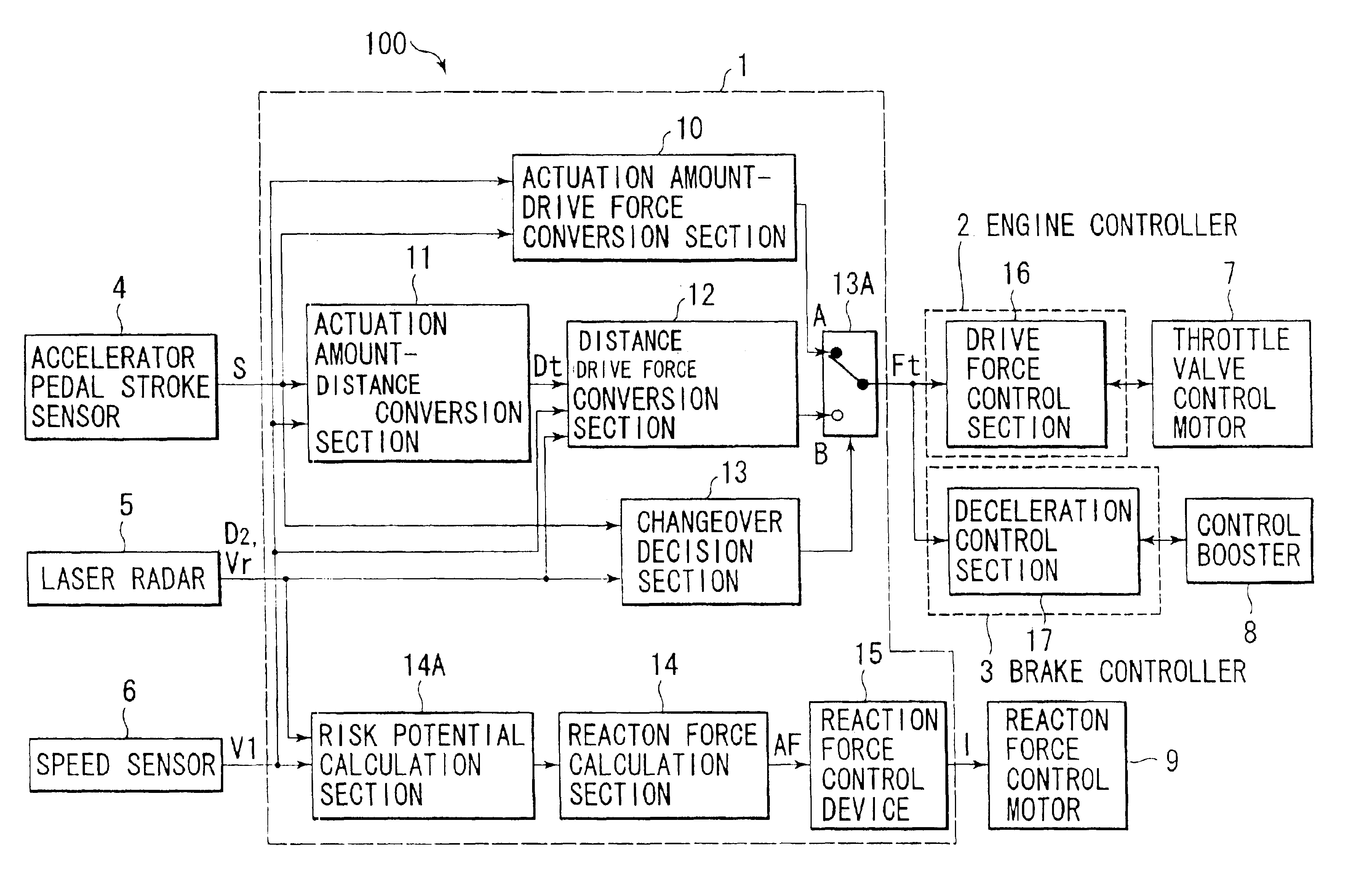 Driving assist system for vehicle