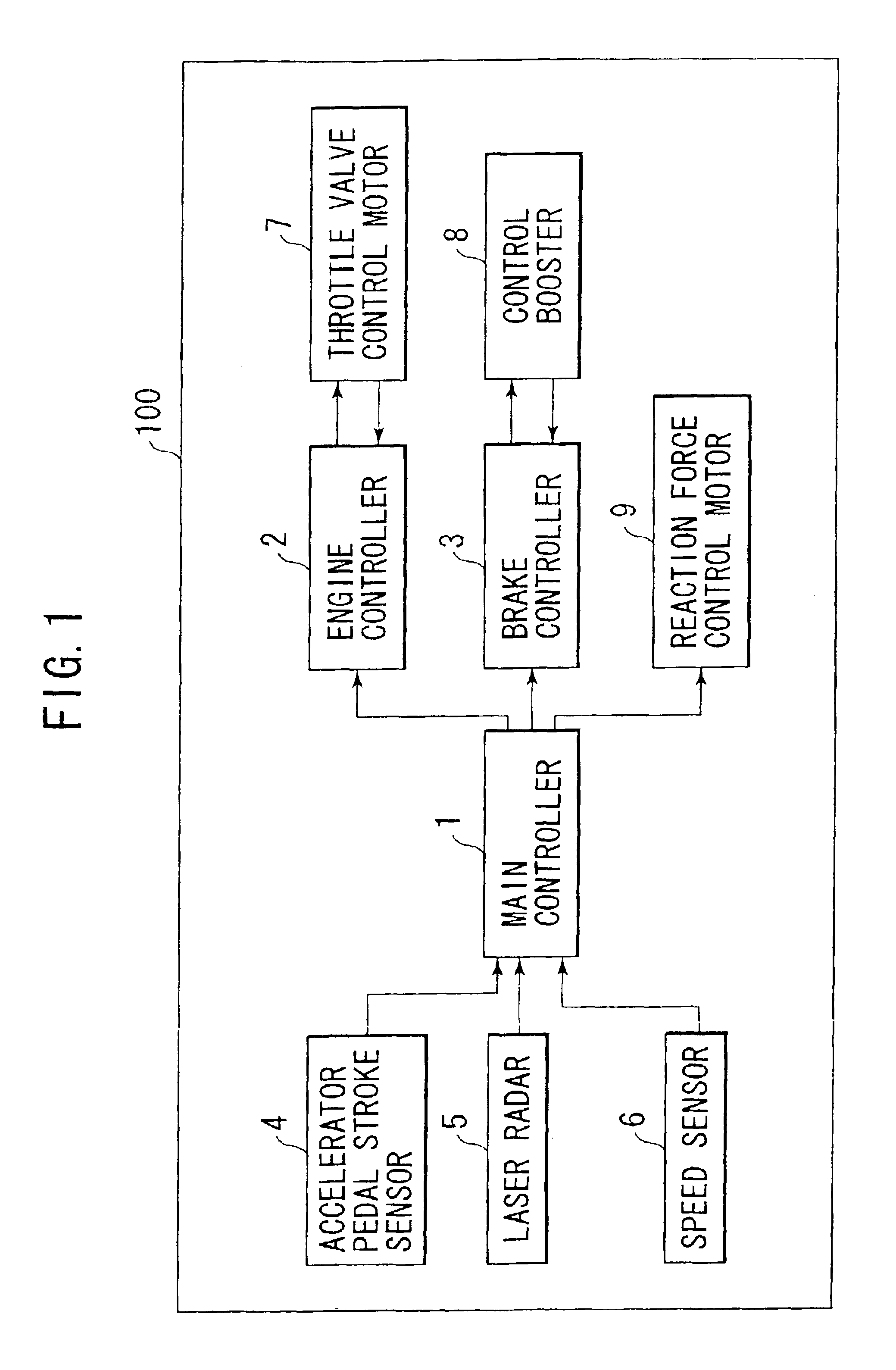 Driving assist system for vehicle