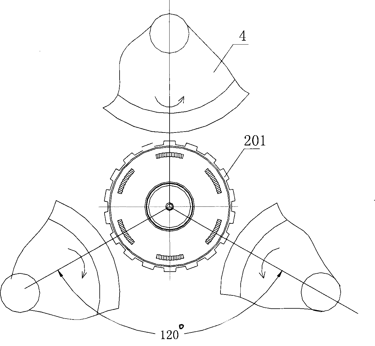 Method for producing clutch output bracket