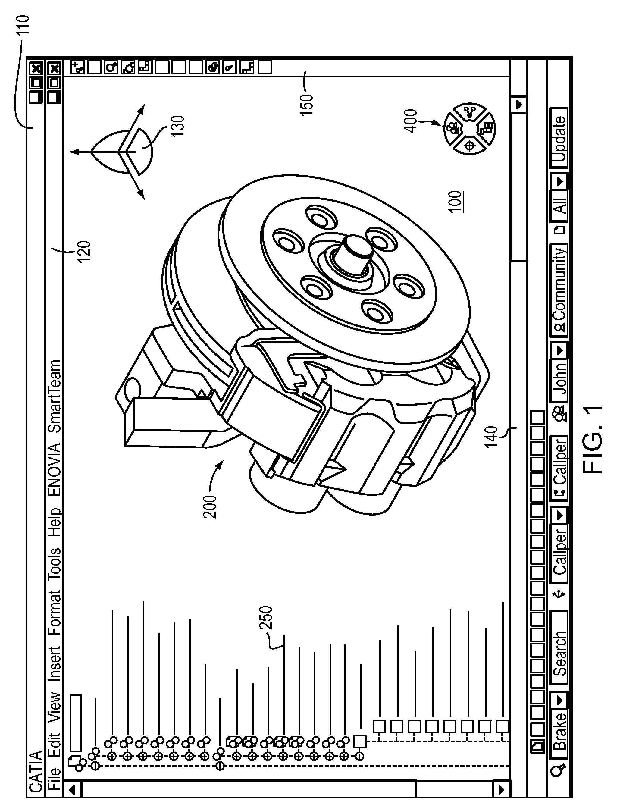 Process of Updating a Status of Relation Between Objects in a System of Computer-Aided Design of Objects