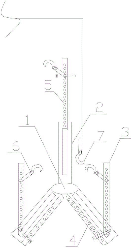 A quick disconnecting device for enameled wire of electric motor