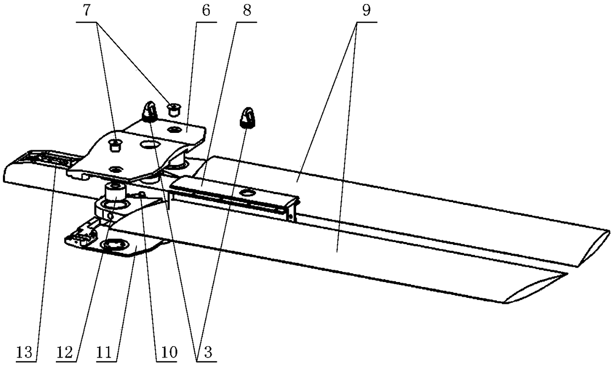 Docking device and aerial bomb