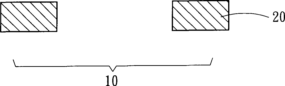 Crystal-covering package method and structure for covering crystal