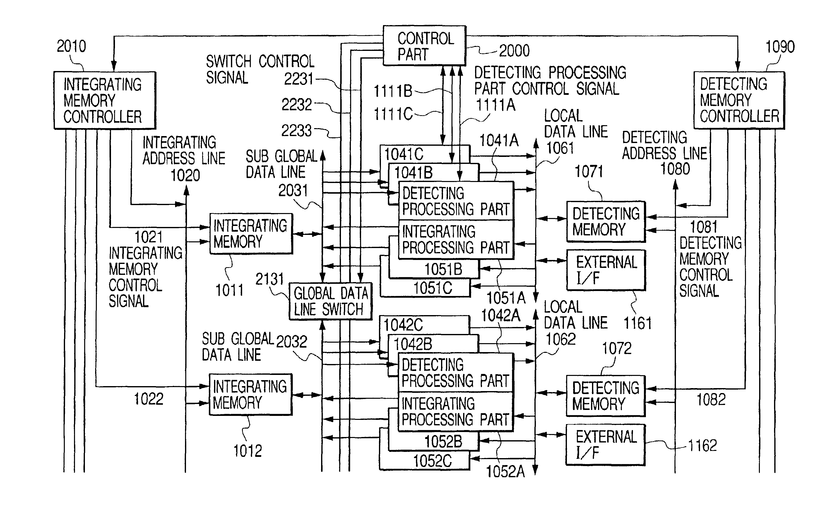 Pattern recognition apparatus for detecting predetermined pattern contained in input signal