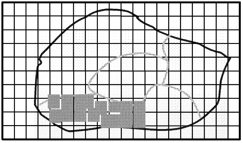 Telephone traffic distribution calculation method based on neighbor cell field intensity information and system thereof