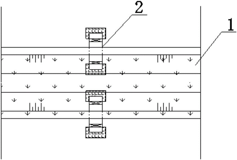 Ecological draining and irrigating canal of farmland and construction method thereof