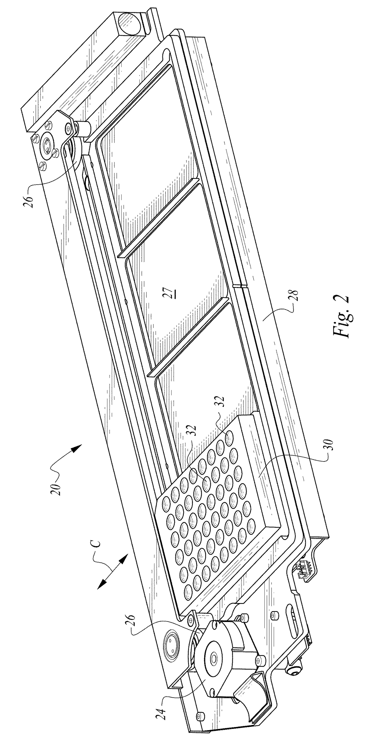 Process and machine for automated agglutination assays with image automated evaluation