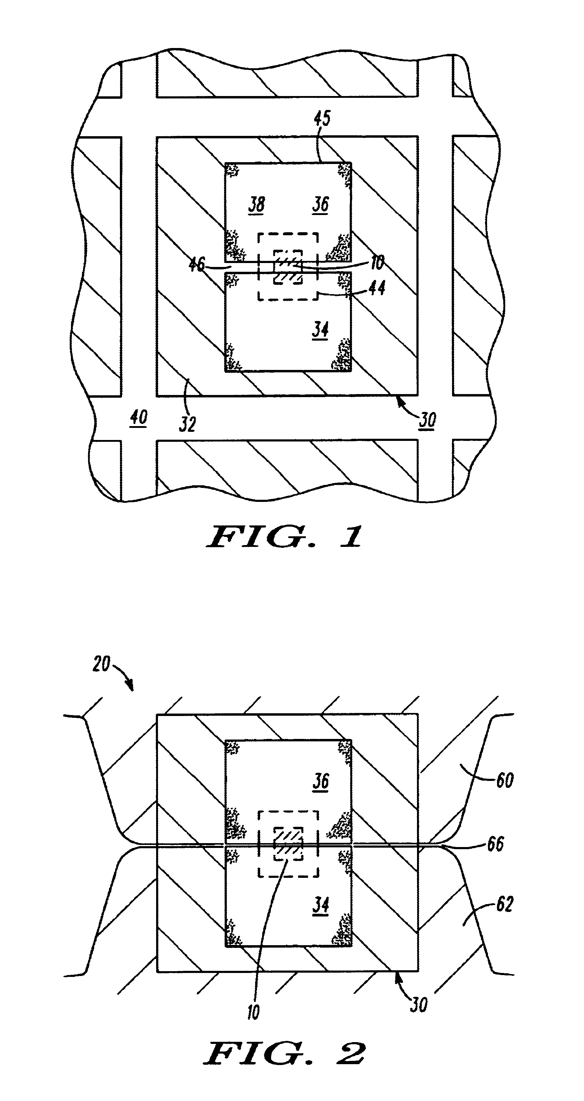 Circuit chip connector and method of connecting a circuit chip