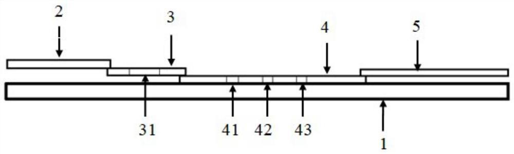 CHI3L1/LN detection card as well as preparation method and application thereof