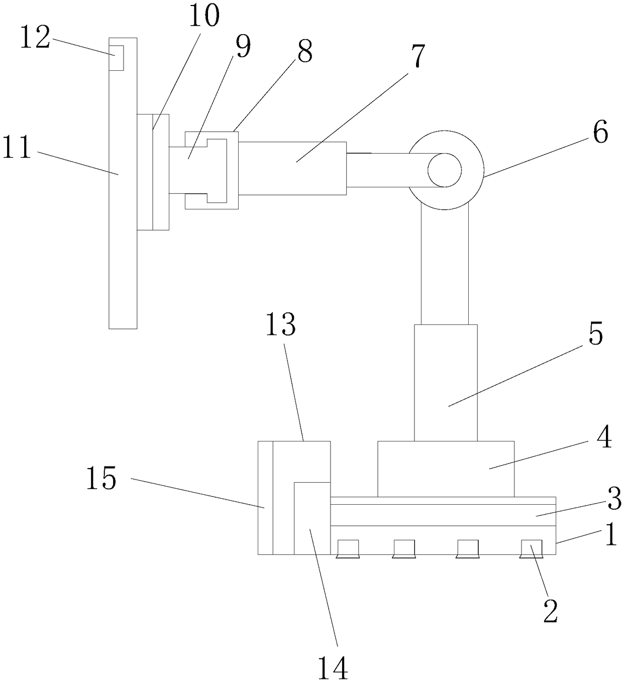 Automatically adjusted display support