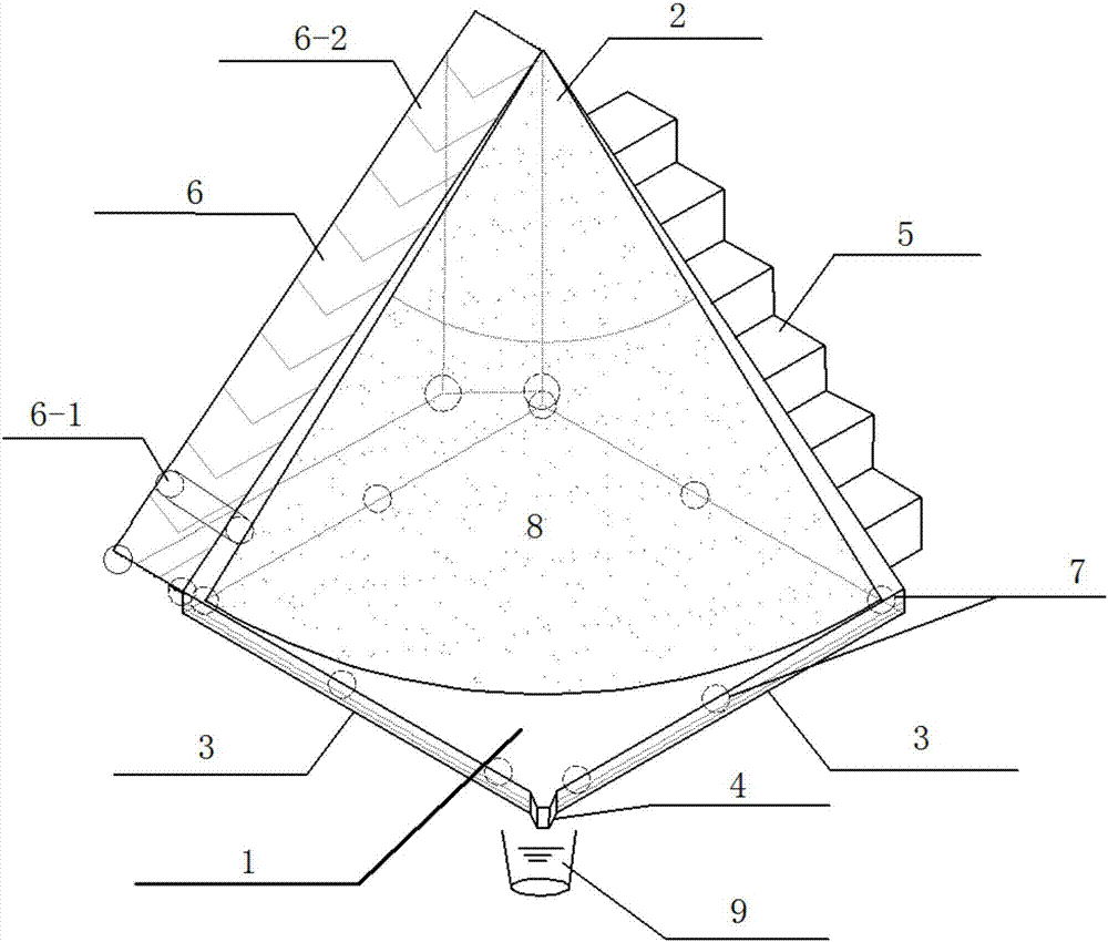 Movable water-and-soil-loss testing apparatus capable of simulating engineering accumulation body