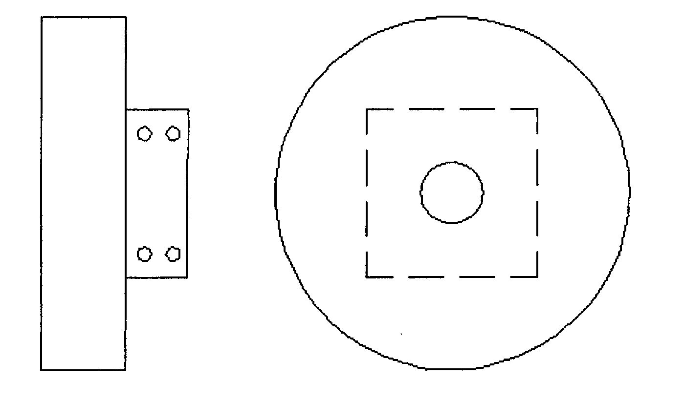 Ultrasonic detection device for residual stress on near surface of hole or cavity