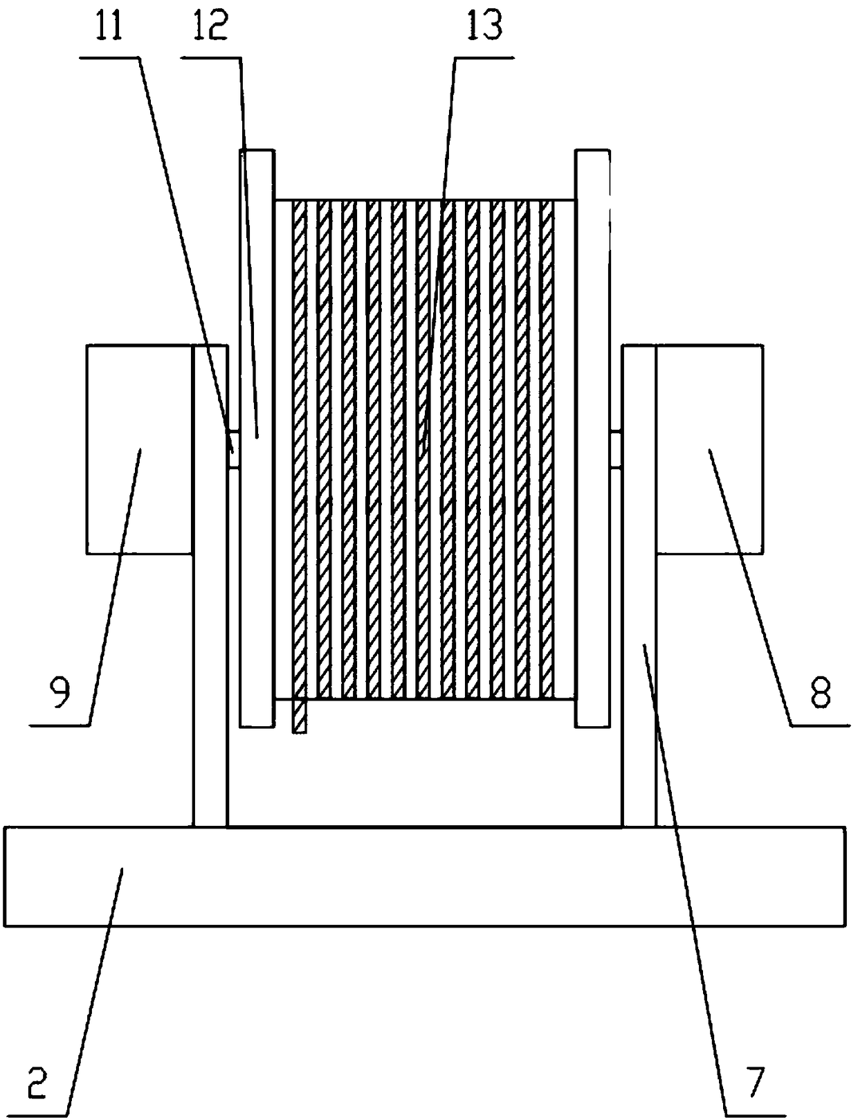 An intelligent fixed cleaning machine used in hydropower projects