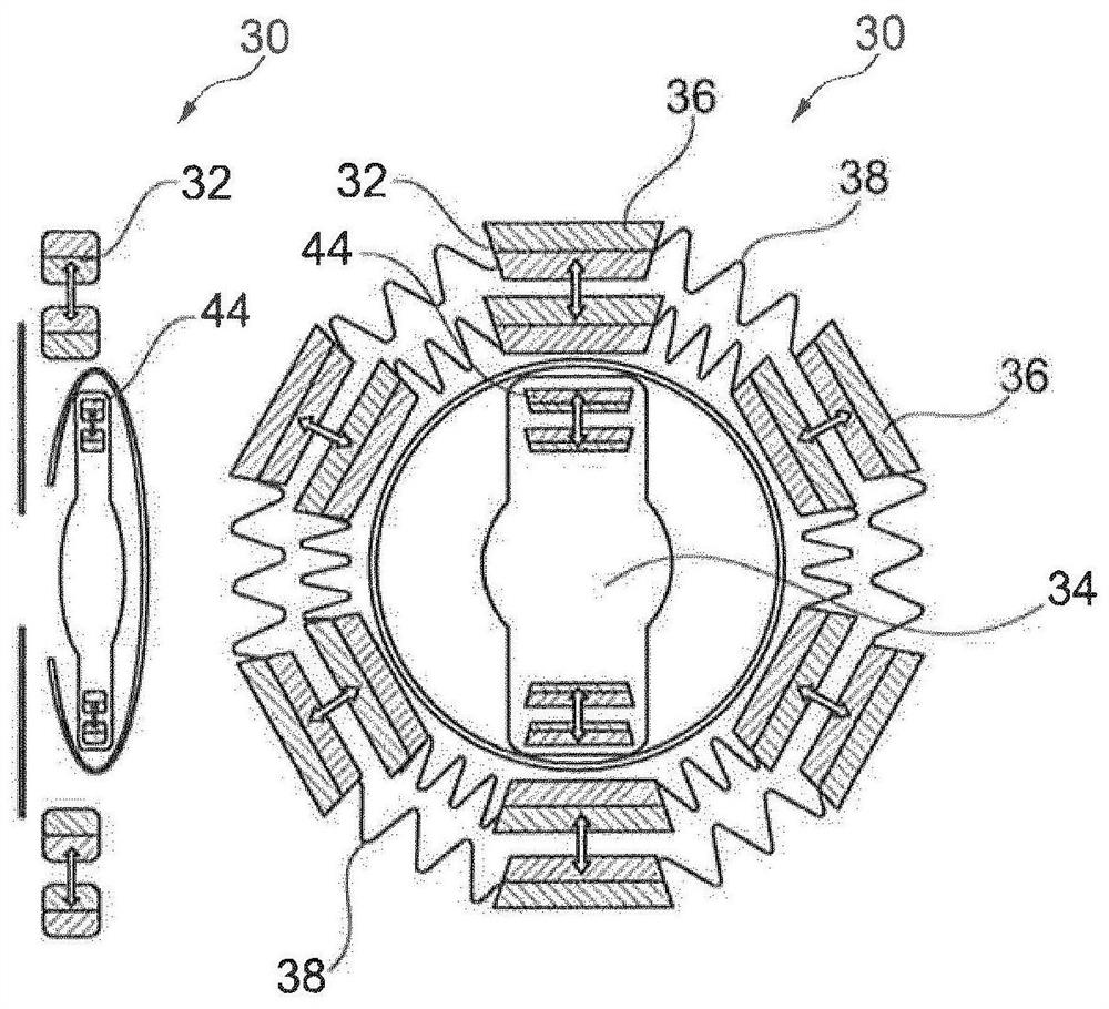 Intraocular lens system, intraocular lens and ciliary body implant