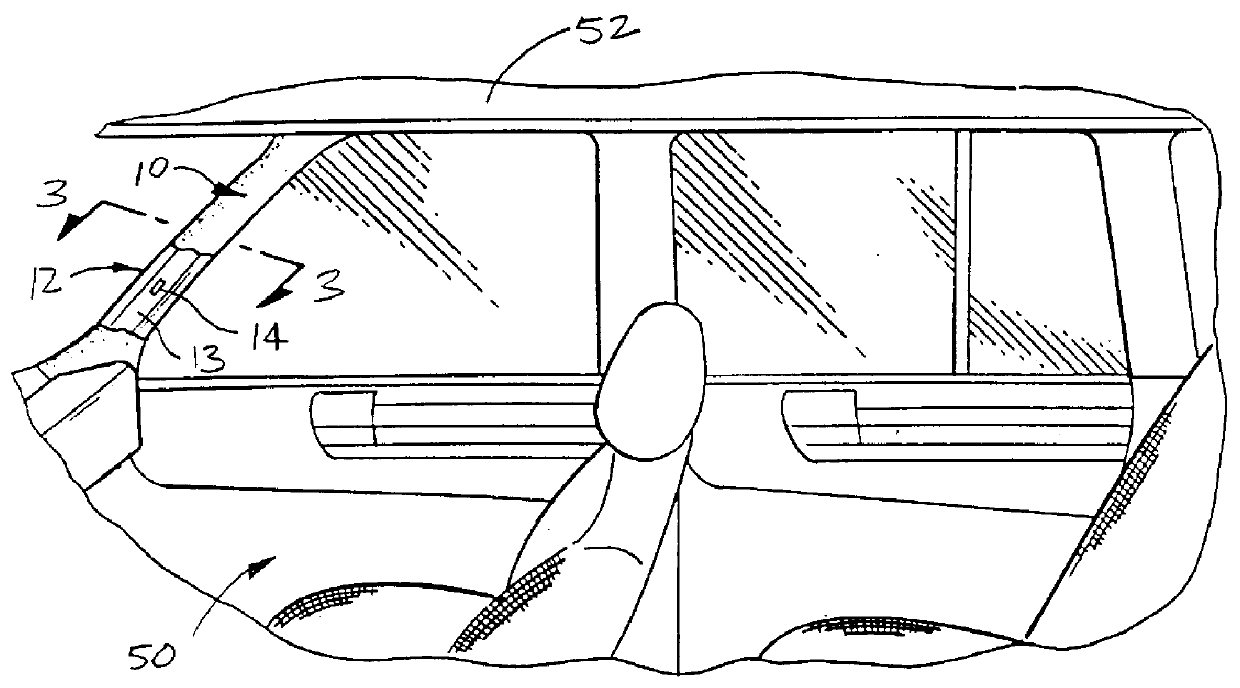 Energy absorbing trim component fastening system